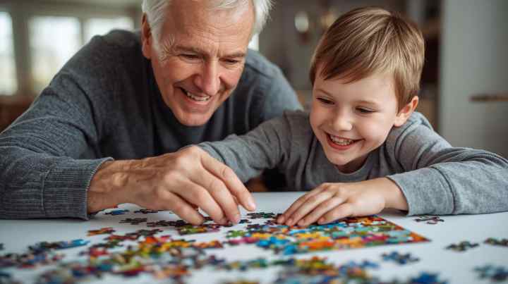 Give challenges-Puzzles, learning something new, or musical instruments